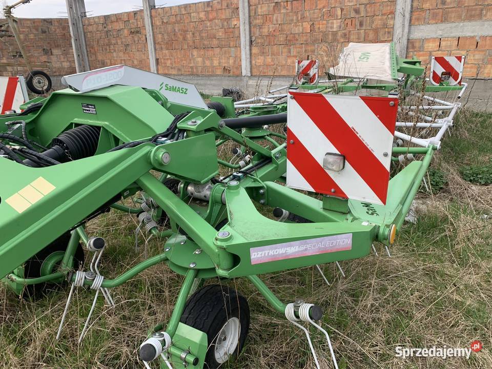 przetrząsacz 12 metrowy SAMASZ P101200 Trawy, słoma Waliły-Dwór