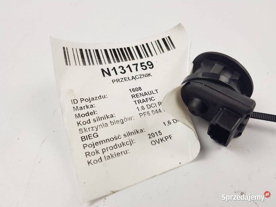 PRZEŁĄCZNIK 255704649R RENAUL TRAFIC III Lipno