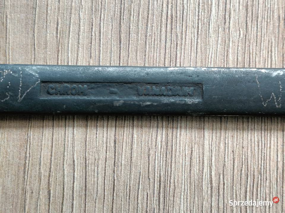 PRL nowy klucz płaski 1819 made in Poland DERBY Biała Podlaska