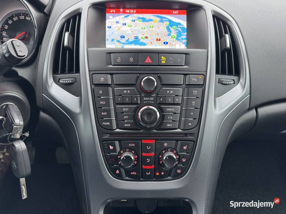 Opel Astra 14 BENZYNA Klimatronik Tempomat poduszka powietrzna