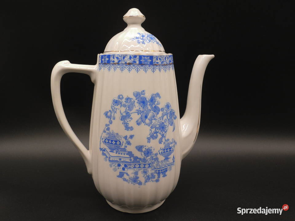 Porcelanowy dzbanek do kawy China Blau Raszków