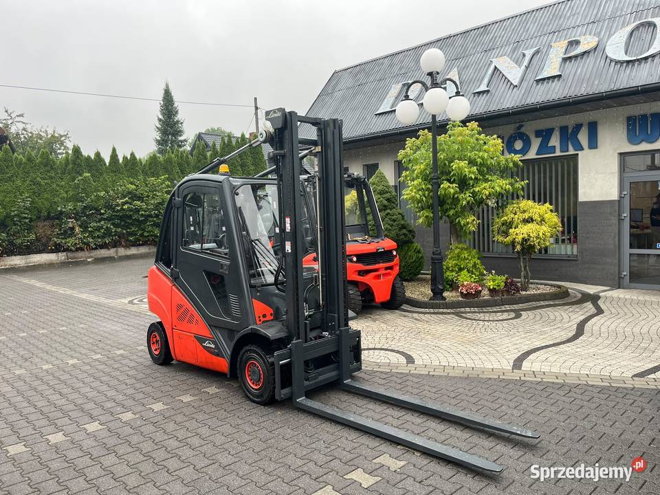 Wózek widłowy LINDE H25T widlak duplex 25t LPG