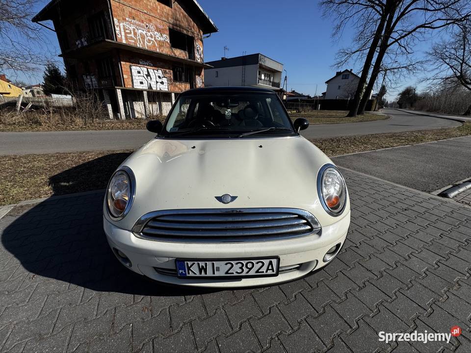 Mini cooper 16 benz zarejestrowany Irlandczyk 125KM Cooper Żyrardów