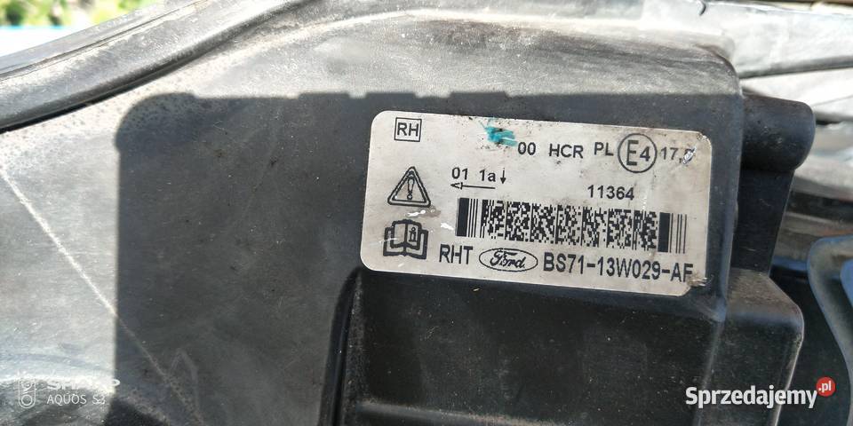 Ford mondeo MK4 FL lampa przednia prawadodatki łódzkie Łódź