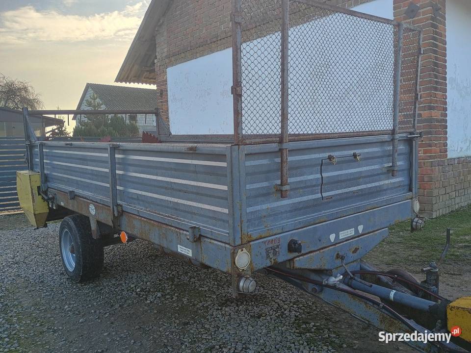 Rozrzutnik obornika jednoosiowy 35 t Czarna nieuszkodzony lubelskie Izbica