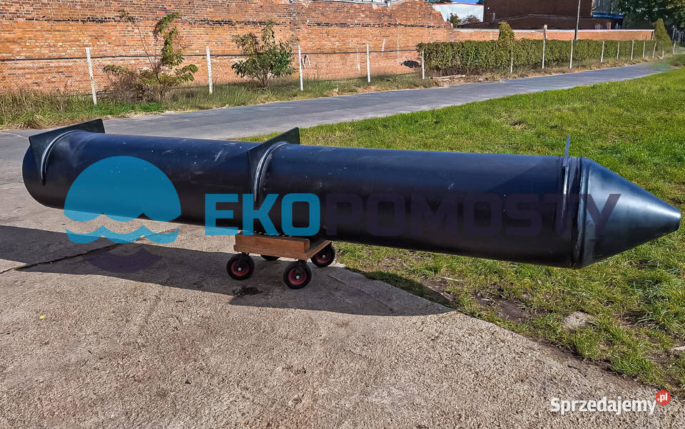 Pływak rurowy PEHD 630mm 4m pomost pływający Dąbrowa Górnicza