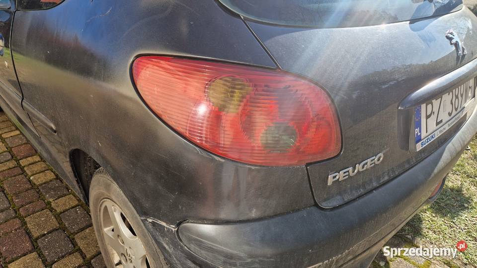 lampa tył tylna Peugeot 206 lewa prawa 2005 Gorzów Wielkopolski