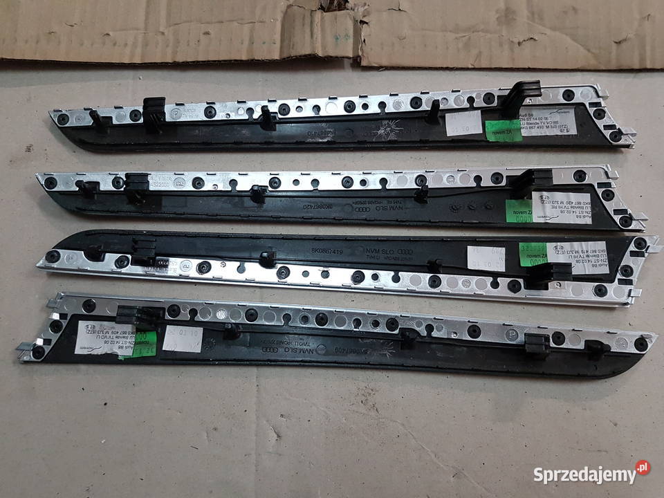AUDI A5 LISTWY OZDOBNE DEKORY PIANO 8K0863305AA deski rozdzielcze, konsole Turek