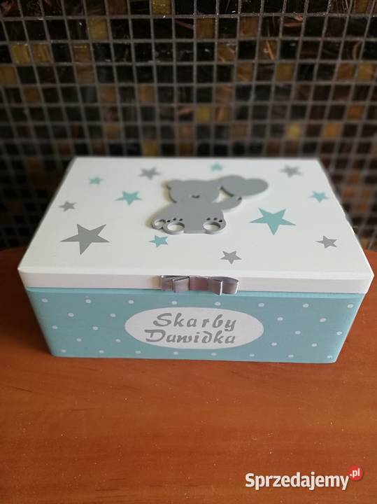Kuferek chłopca z imieniem miś konik na Kędzierzyn-Koźle sprzedam