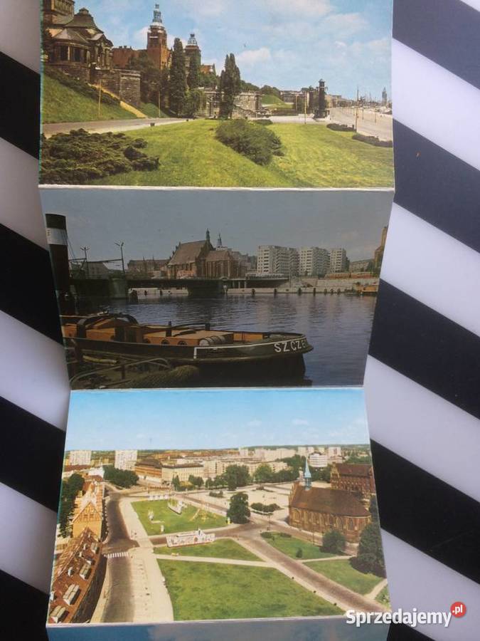 1039 Zestaw Widokówek Szczecin zachodniopomorskie