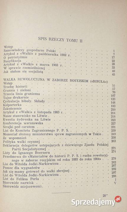 H Piłsudski Pisma zbiorowe tom 2 Warszawa sprzedam