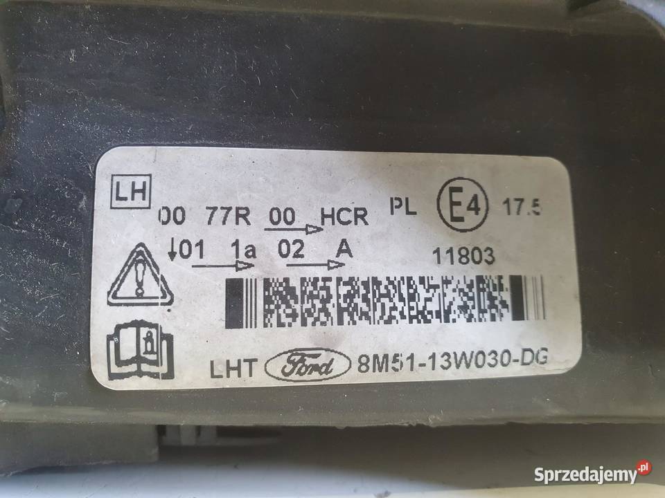 LAMPA LEWA Ford Focus II MK2 LIFT lewy przód Lampy przednie lubelskie Chełm