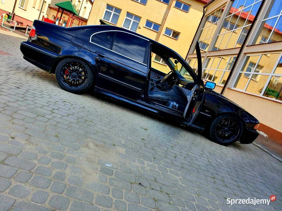 BMW e39 28 benzyna gaz skórzana tapicerka Zagrody