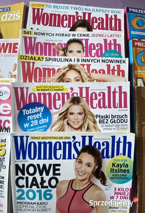 Gazety Womens Health śląskie Bytom