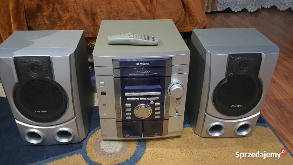 Wieża Samsung L42 radio FM CD AUX oryginalny lubelskie Lublin