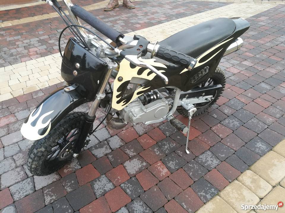 Mini cross pocket bike 50 stan czarny Pozostałe