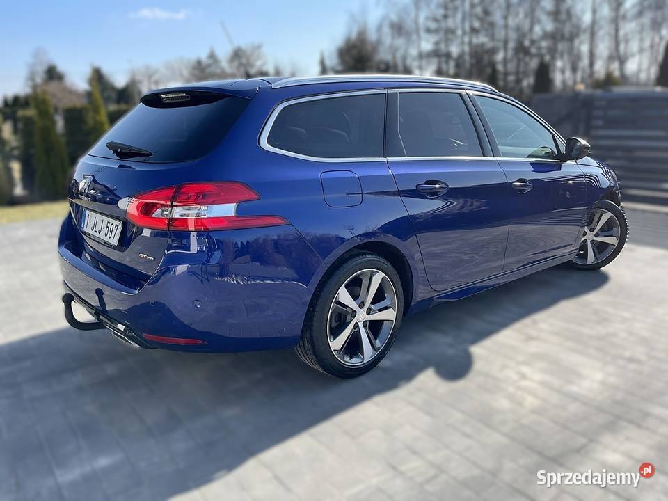 Peugeot 308 gt 2019 rej 259000 20 diesel 150 Płock