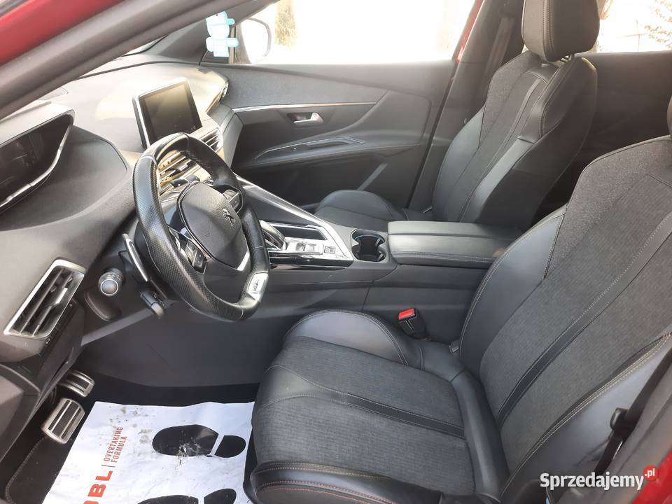 Peugeot 3008 16 THP180 GTLine EAT8 Navi 93tkm przyciemniane szyby Jaśkowice