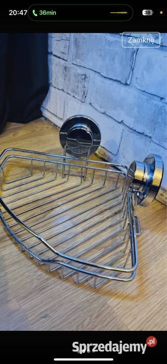 Półka łazienkowa Metalowa Krosno