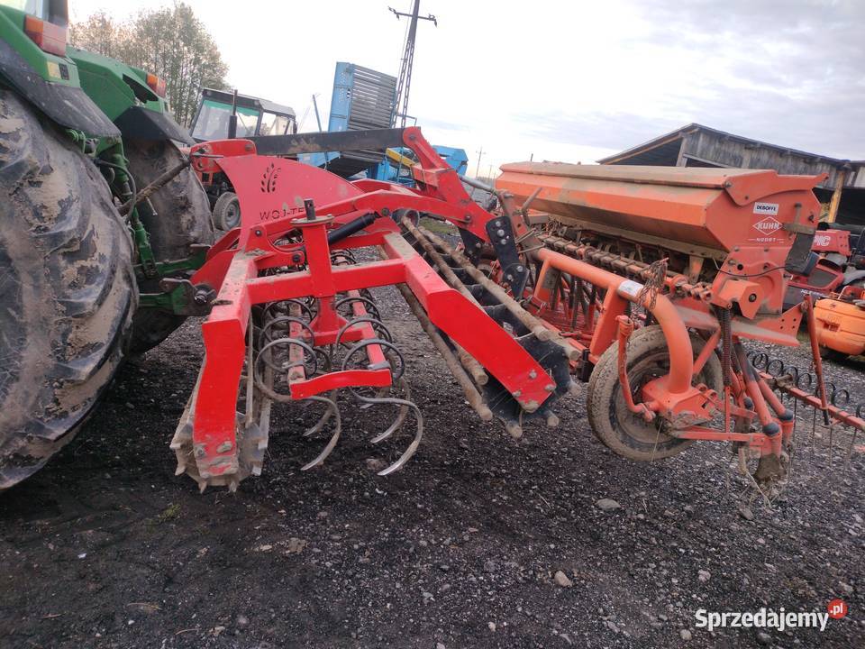Agregat uprawowo siewny z siewnikiem firmy kuhn Radomsko