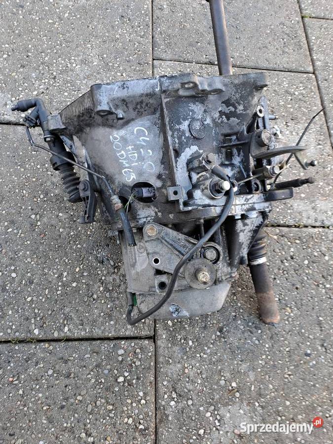 Citroen Peugeot 16 HDi skrzynia biegów kod śląskie