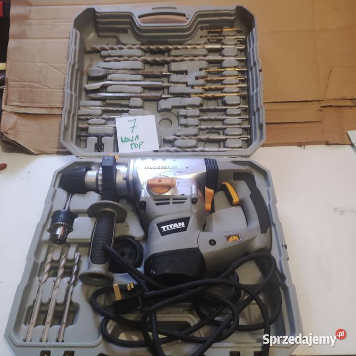 Młotowiertrka Młot udarowy SDS PLUS 1500W 8J Zawiercie