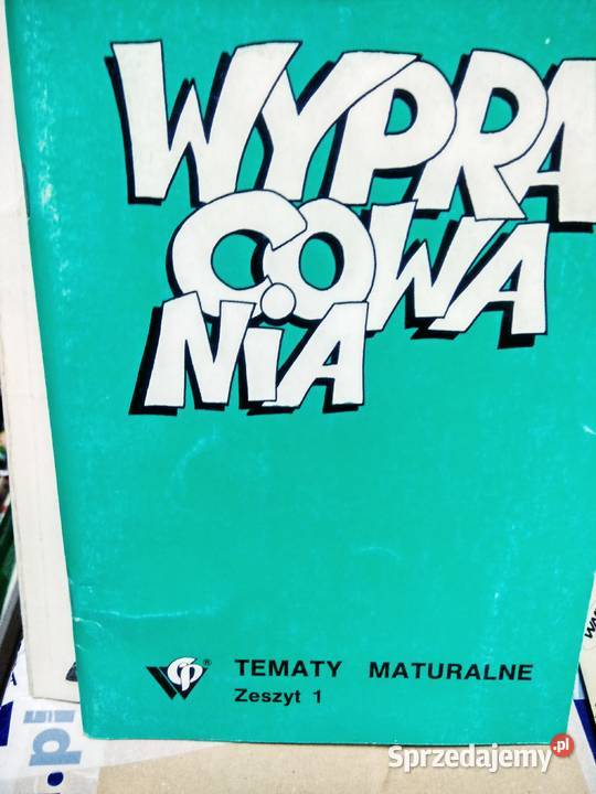 Wypracowania maturalne korepetycje antykwariat