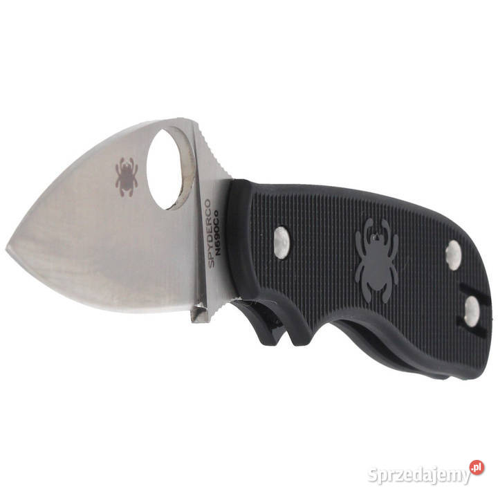 Nóż składany Spyderco Squeak FRN Black Plain mazowieckie Warszawa