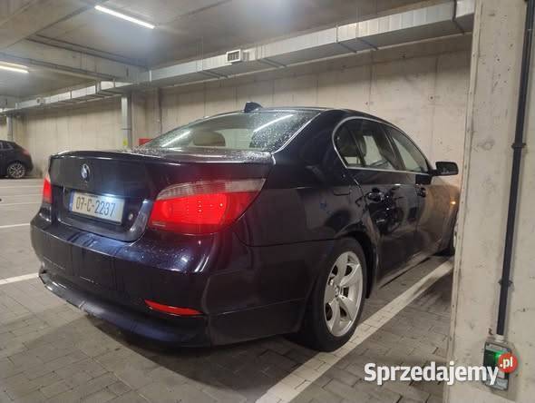 BMW 525 BENZYNA GAZ BRC 2007 SUPER OKAZJA Myślenice