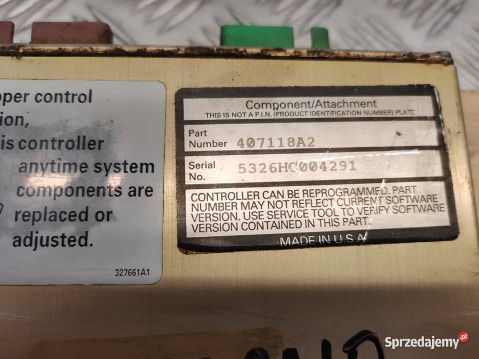 Moduł TUZ Holland TG 407118A2 Wilkowo