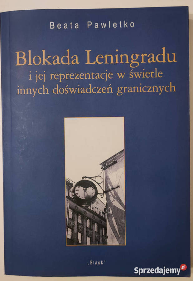 Blokada Leningradu Beata Pawletko miękka sprzedam