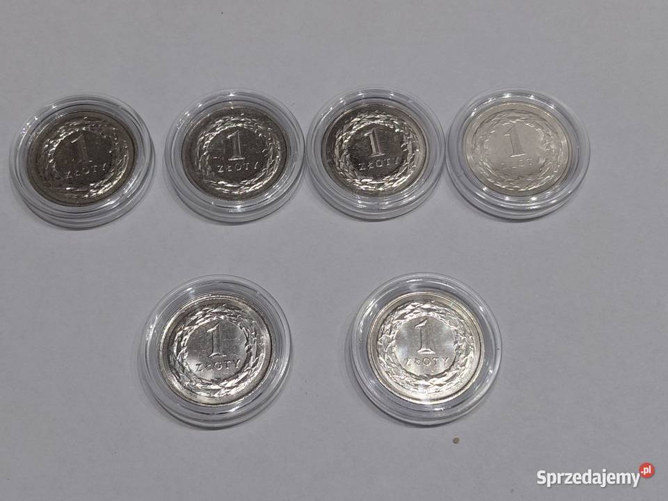 Monety obiegowe 1 złoty NBP kujawsko-pomorskie