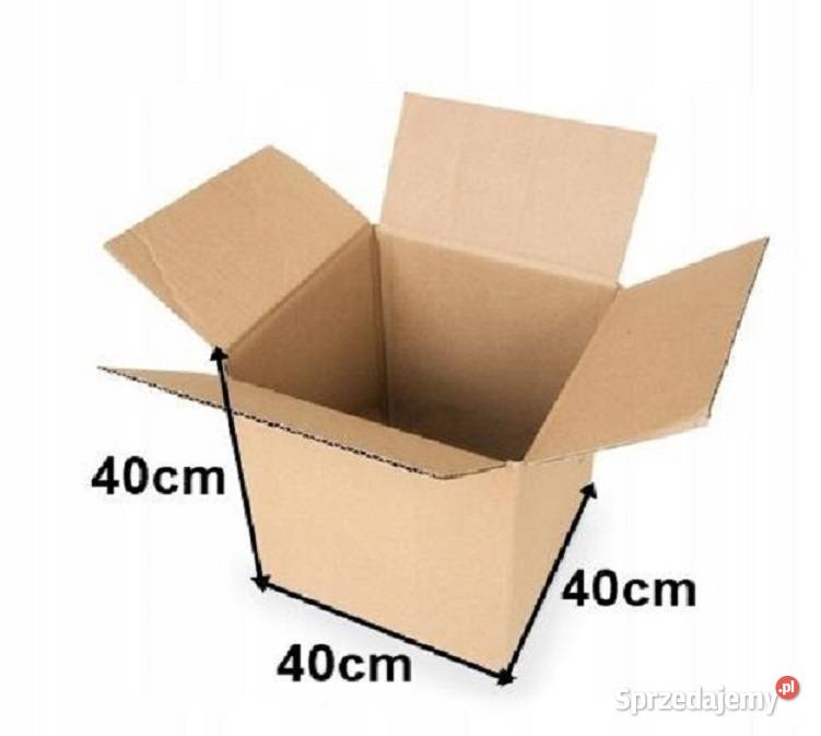 Karton opakowanie do pakowania 40x40x40 590GM2 Magazynowanie Skawina sprzedam