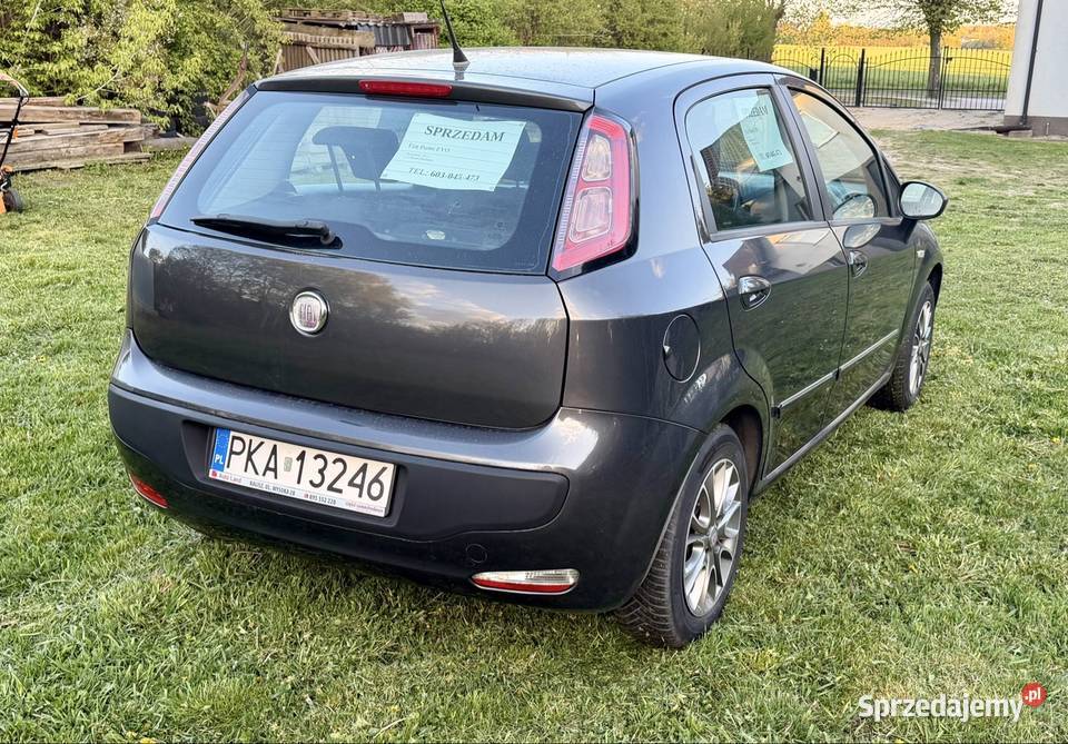 FIAT Punto EVO 2011r Okazja system Start-Stop łódzkie Żychlin