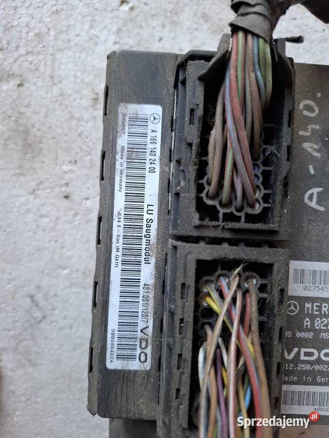 Komputer Sterownik Silnika Mercedes A140 Wisznice sprzedam