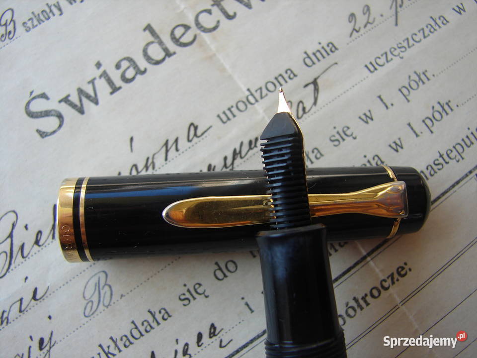 Pelikan 250 stare pióro wieczne z eleganckim Warszawa