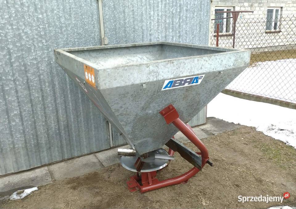 Rozsiewacz nawozów ABRA tarcza ze stali nieuszkodzony małopolskie Dąbrowa Tarnowska