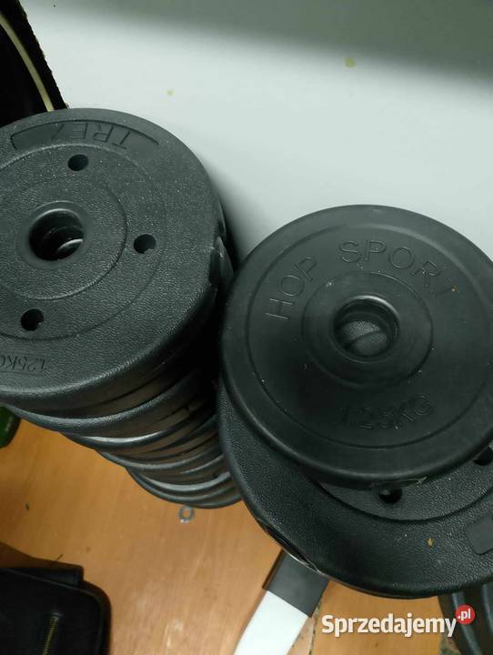 obciążenie siłownia hantle sztanga gryf atlas Siedlce