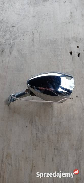 Lampa rowerowa przednia PRL wielkopolskie Krotoszyn