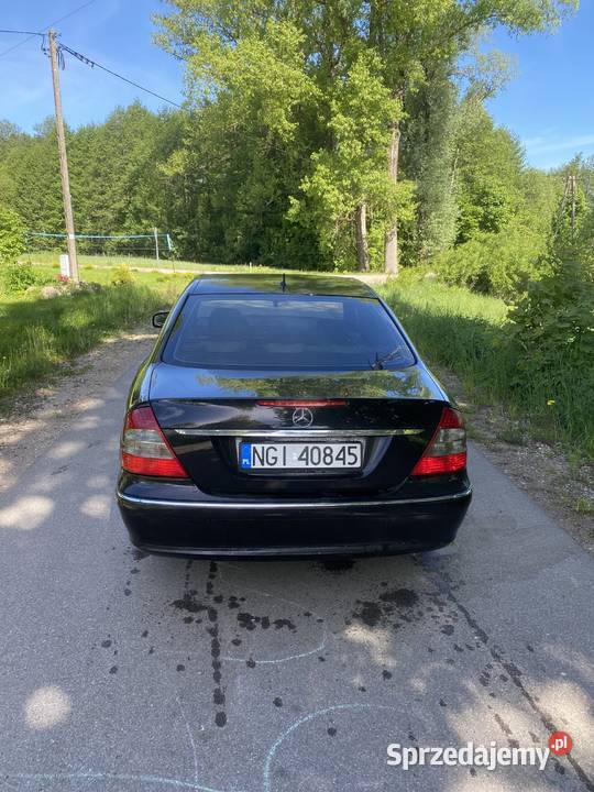 MercedesBenz E 320 CDI 4MATIC Avantgarde 2007 zmieniarka CD Turówka Stara sprzedam