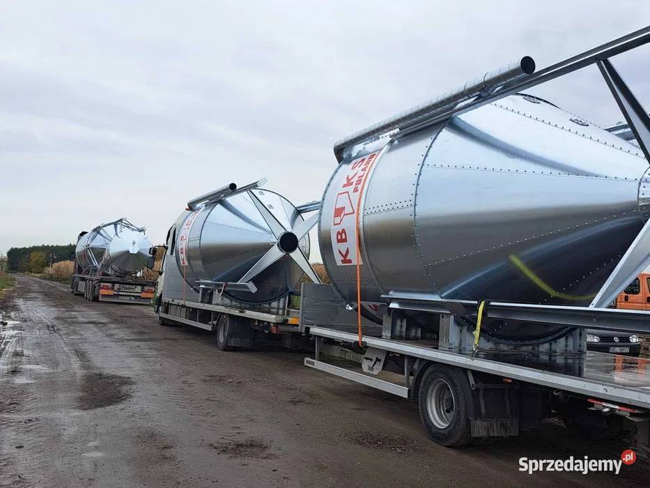 Silos paszowy lejowy o ładowności 15 ton sprzedam