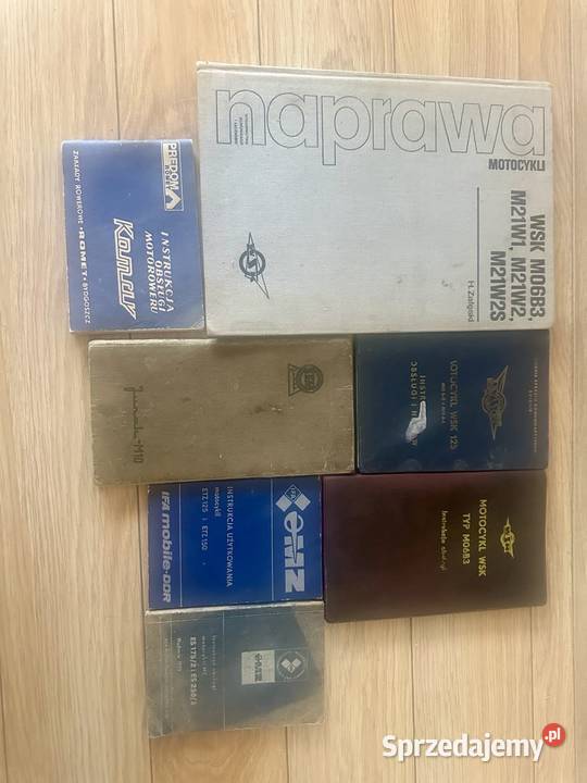 Książki WSK MZ ROMET JUNAK lubelskie