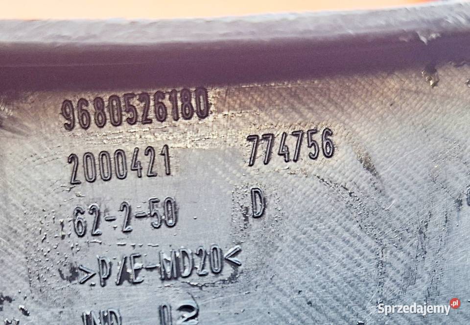 CITROEN C4 PICASSO ŚLIZG ZDERZAKA PRAWY TYŁ