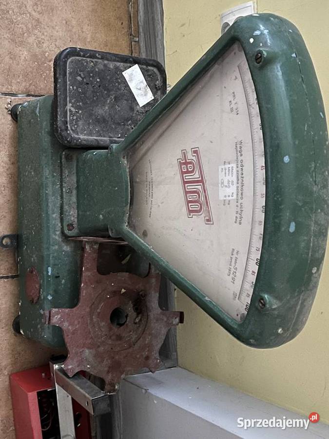 Waga uchylno odważnikowa