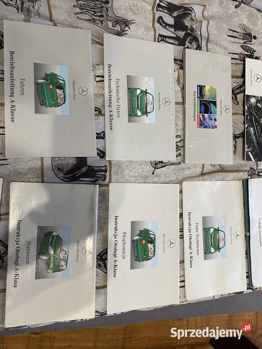 Instrukcja obsługi mercedes a klasa w168 Gdańsk