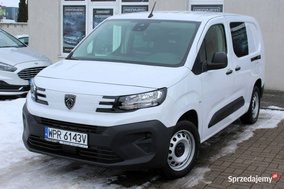 Peugeot Partner Długi FV23 Nawigacja Virtual asystent pasa ruchu Sokołów