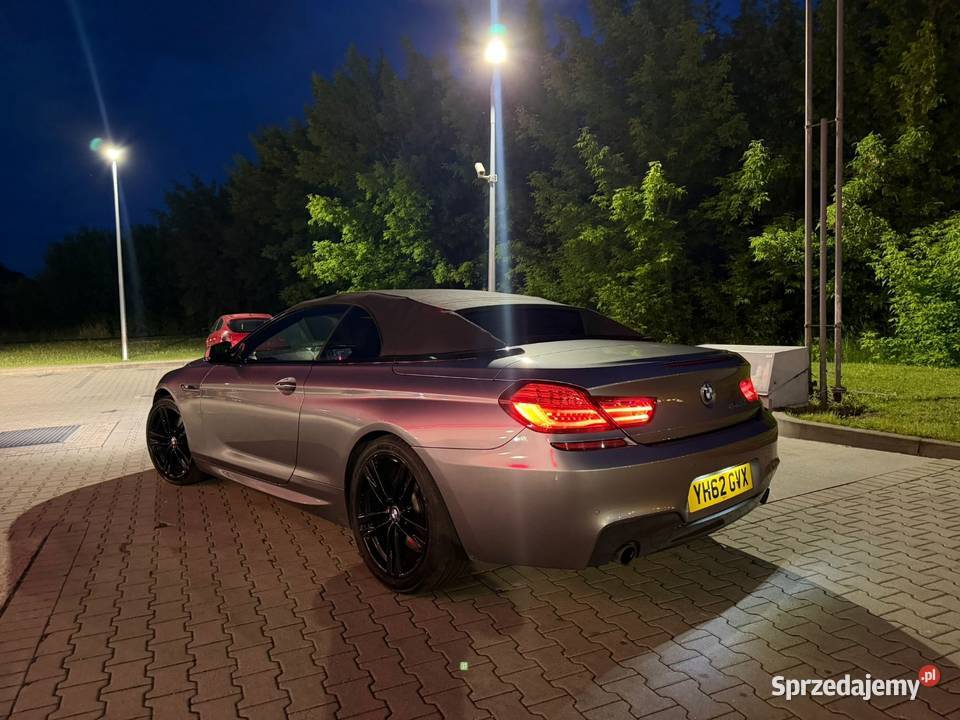 BMW Seria 6 640d F12 Cabrio Anglik RHD 313 260 sprzedam