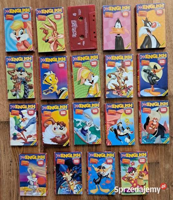 English Junior zestaw 19 kaset do nauki języka lubuskie Zielona Góra