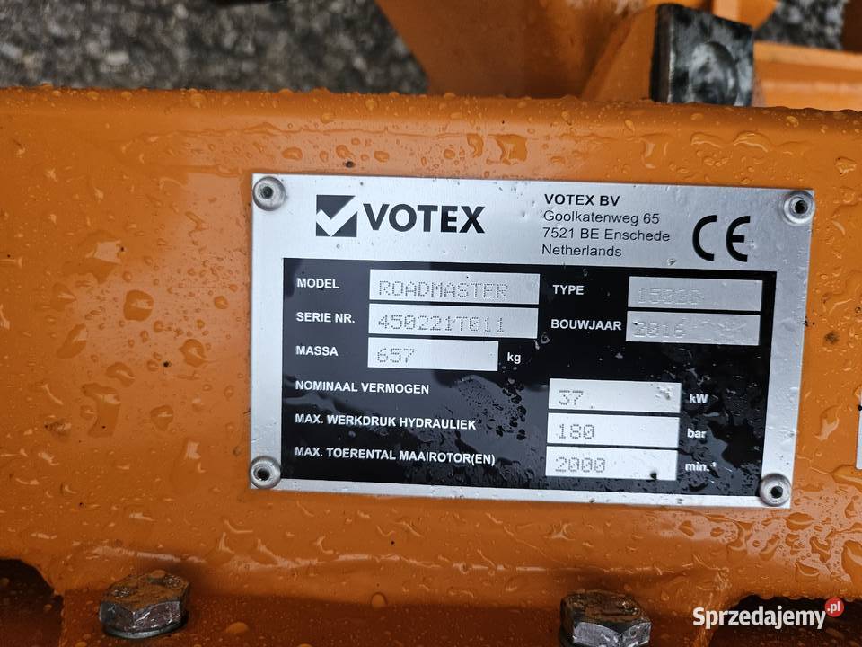 VOTEX Roadmaster 02S Kosiarka Bijakowa Boczna nieuszkodzony Góra Kalwaria