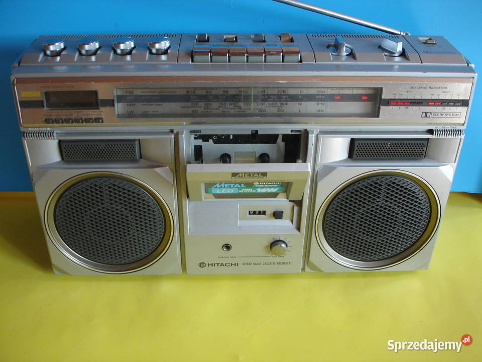 Radiomagnetofon HITACHI TRK8300E lubuskie Zielona Góra